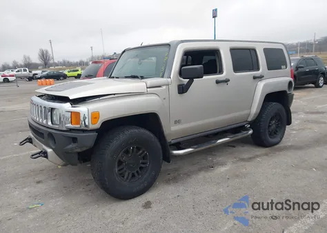2008 Hummer H3 Suv from USA, damaged, VIN 5GTEN13E288162982